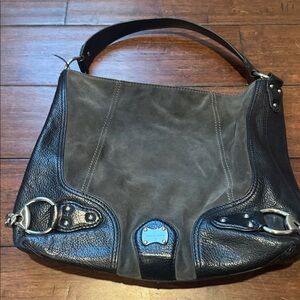MICHAEL Michael Kors Black Leather Shoulder Bag